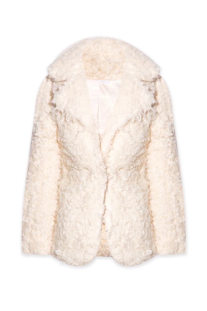 Abrigo de Pelo Crudo